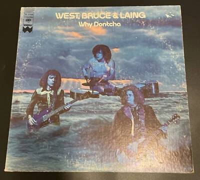 West, Bruce & Laing Why Dontcha Columbia Records KC 31929 Vinyl Foto 1 de 3