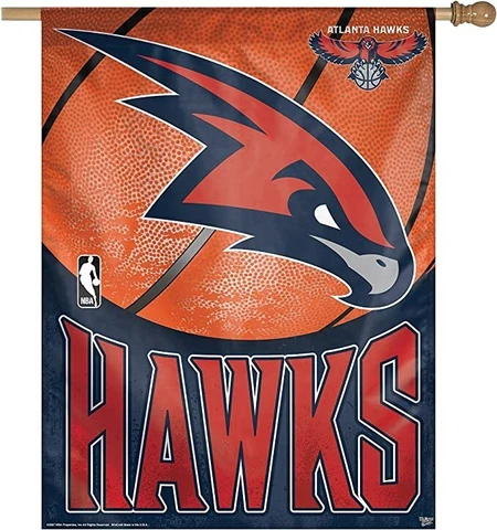 Atlanta Hawks NBA WinCraft 27" x 37" Vertical Flag   C Cover