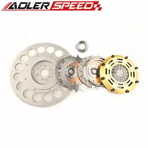ADLERSPEED Twin Disc Race Clutch Kit For Ford Mustang GT 4.6L SOHC 6Bolt Medium - Picture 1 of 4