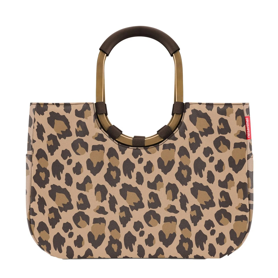 reisenthel loopshopper Tasche L Einkaufstasche Korb leo macchiato OR6047