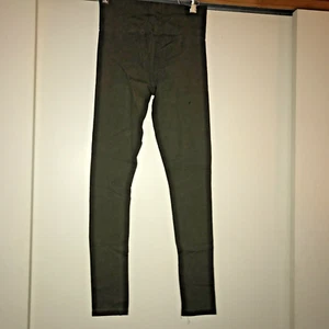 Olive Green Leggings – Forever 21 - Olive Green. Size M. Cotton/Elastine.  - Picture 1 of 7