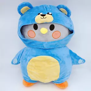 Classic Finch Plush w/Removable Blue Bear Costume 18" Self-Care Plush Large - Picture 1 of 13