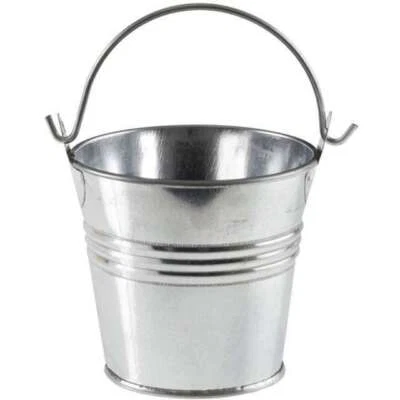 Zinkeimer Eimer 5L 7L 10L 12L 16L Metalleimer Wassereimer Blecheimer Zink Garten - Bild 1 von 4