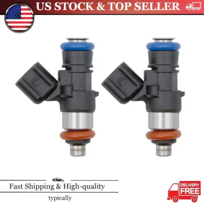 2 inyectores de combustible para Polaris RZR XP 900/RZR 4 XP 900 EFI 2011 2012 2013 con orings Foto 1 de 4