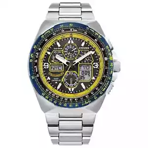 Citizen Eco-Drive Mens Promaster Skyhawk Blue Angels Chrono Watch JY8125-54L - Picture 1 of 3