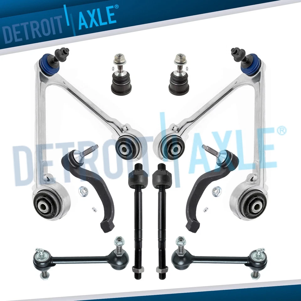 Braços de controle superior dianteiro articulação esférica barras oscilantes hastes de amarração para 2003 Ford Thunderbird - Imagem 1 de 4