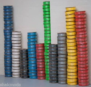 5 meters of Shakmods Expanding Matte Braided Sleeving Cable Harness 11 Colours - Picture 1 of 53