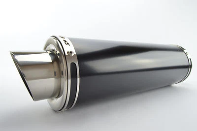 Kawasaki Versys 650 2006-2014 SP Engineering escape redondo negro Moto GP XLS Foto 1 de 4