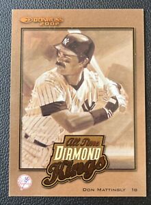 2002 Donruss All-Time Diamond Kings 2191/2500-Don Mattingly #ATDK-6-NY Yankees