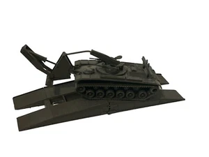 Austria DBGM Plastic Military Tank Vehicle Army War Tracks Trailer Tamper RARE - Picture 1 of 3
