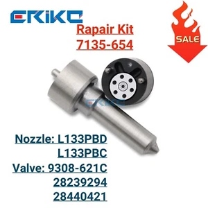 Kits de reparación 7135-654 boquilla pulverizadora L133PBD válvula de control 9308-621C para EJBR00501Z - Imagen 1 de 6