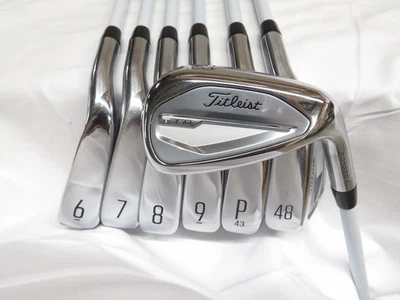 Used Titleist T350 Iron Set 6-PW+48*+53* Tensei AV Series Ladies Flex Graphite - Image 1 of 4