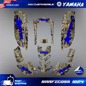yamaha raptor 660 kit graphics decals stickers atv wrap quad all year raptor660 - Picture 1 of 7