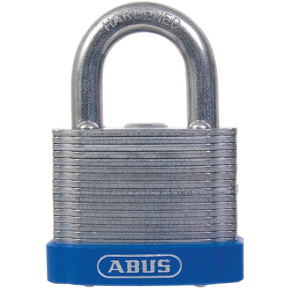 ABUS 41/45 MK KD Keyed Padlock, 25/32 in,Rectangle,Silver 5UKH6 - Image 1 of 1