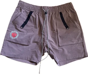 LIFTED Anchors ESSENTIAL CARGO SHORTS Para hombres XL Marrón Patinador Hip Hop Playa Patinador - Imagen 1 de 11
