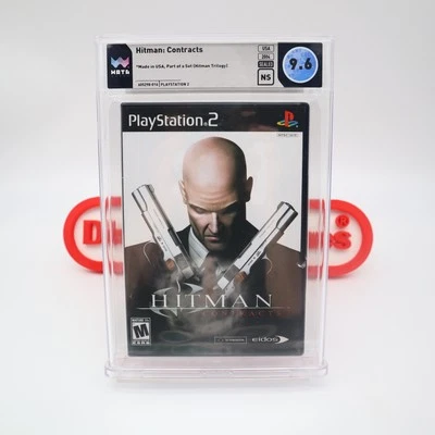 PS2 PlayStation 2 Game HITMAN: CONTRACTS - WATA GRADED 9.6 NS! BRAND NEW! - Image 1 of 4