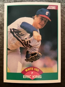 1989 Score Rookie & Traded - Eric King #26T - Picture 1 of 2