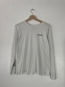 Stussy White Long sleeve Jersey top. Size Small S. Women’s - Picture 1 of 10