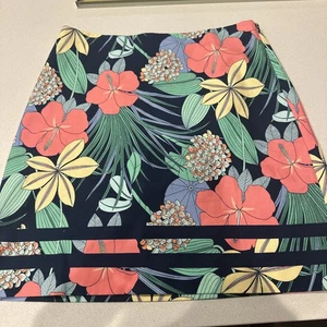 Talbots 6 Rock Tropical Floral Pencil Straight Bunt Blau Damen Neu - Bild 1 von 6