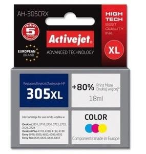 Cartucho Tinta Color Compatible HP 305XL Activejet AH-305CRX - Zdjęcie 1 z 1