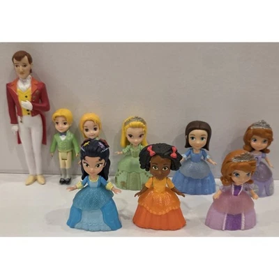 Disney Princess Sofia the First Sophia & Friends Lot of 9 Figures Just Play - Image 1 of 4