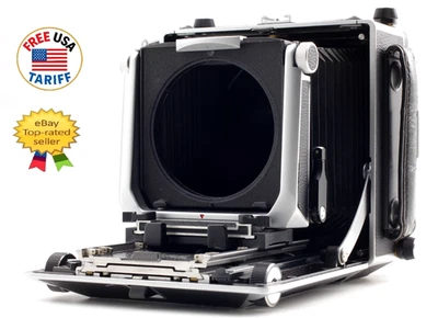 West Germany New Bellows [ Mint ] Linhof Master Technika 45 RF Camera From JAPAN - Image 1 of 4