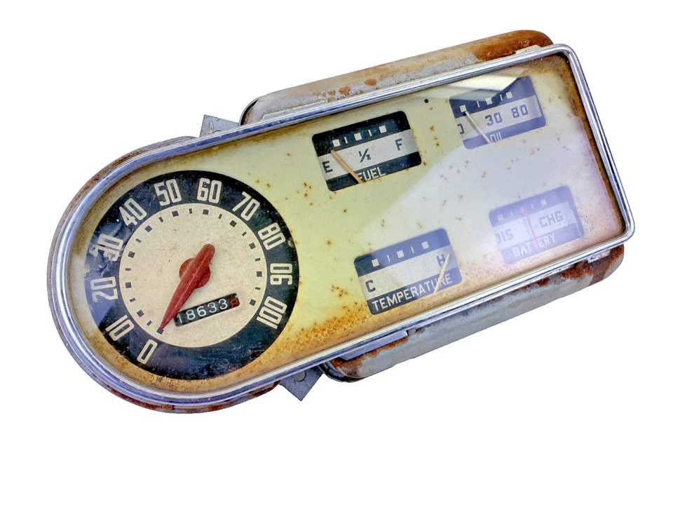 OEM 1948 1949 1950 1951 Ford Truck F1 Приборная панель Датчики Спидометр B12-4 - Изображение 1 из 4