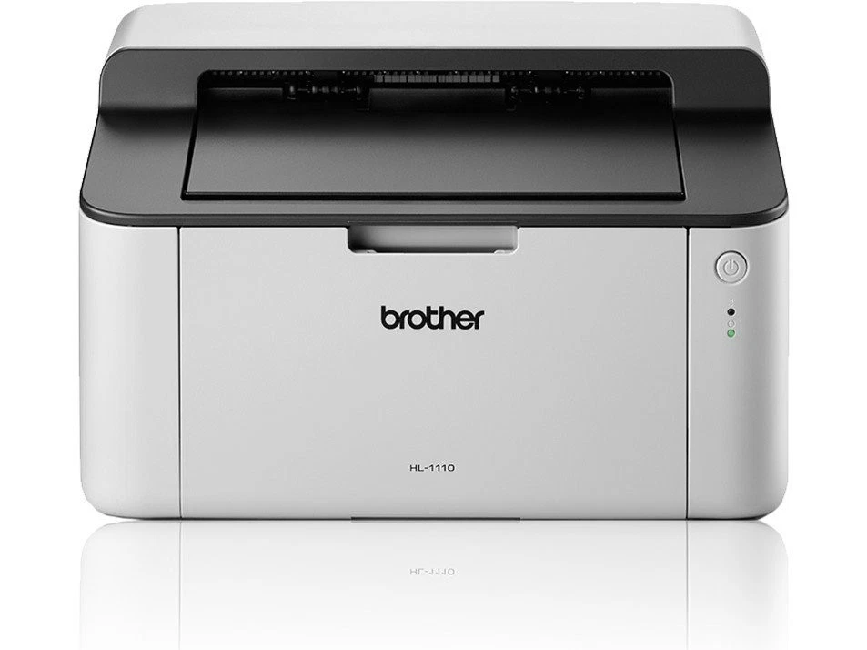 Brother HL-1110 G1 A4 Monochrome Laserdrucker USB 2.0 grau/weiß NEU - Bild 1 von 1