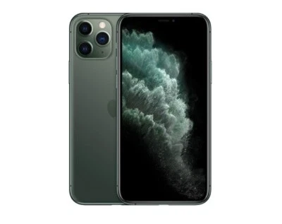 SMARTPHONE APPLE IPHONE 11 PRO 256GB DUAL SIM 5.8" 4G LTE A13 BIONIC VERDE NOTTE - Immagine 1 di 4
