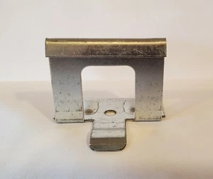 2 1/2" x 2" Stehfalz Metall Schnappverschluss Clips 18 G verzinkt Menge 25 Stück - Bild 1 von 2