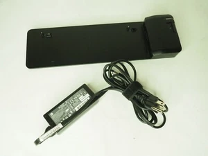 HP  B9C87UT#ABA Ultra Slim Docking Station For HP EliteBook- with power adapter - Picture 1 of 6