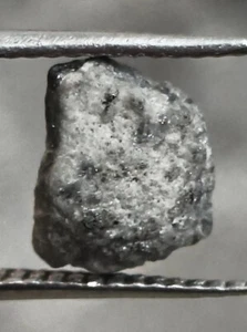 Raw Loose 1.70 Ct Gris Negro Color Áspero Suelto Natural Sin Cortar Real Diam... - Imagen 1 de 7