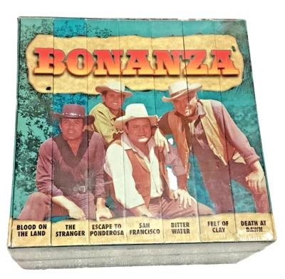 Bonanza 7 VHS Video Box Set Television Classic 1st Ever Colored Series Family - Image 1 of 4