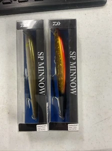 (2) Daiwa SP Minnow GHOST AYU DSPM17F38 SENORITA SF79 1 5/8oz. Floating SAVE - Picture 1 of 5
