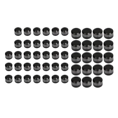 Tapas de cubierta de perno de tornillo de corte negro para Indian Power Plus Pursuit Twin Foto 1 de 4