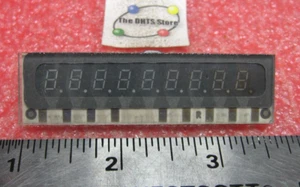Panaplex ii BR099250M 9-Digit 7-Segment Flat Gas Display Unit - Used Parts Qty 1 - Picture 1 of 7