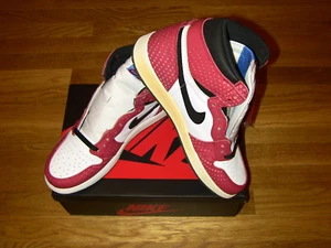 2018 Nike Air Jordan 1 Retro High Spider-Man Origin 555088602 US Herren Größe 9 NEU - Bild 1 von 17