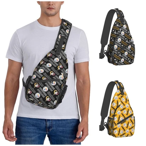 Pittsburgh Steelers Cross Chest Bag Diagonally Shoulder Pack Travel Backpack Cover