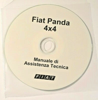 CD MANUALE OFFICINA ASSISTENZA TECNICA FIAT PANDA 4x4 ZFA141 A112B1 965 cc* - Immagine 1 di 4