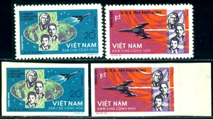 Nave espacial soviética 1965 "Voshod 1", Komarov, Yegorov, cosmonautas, Vietnam, Mi.359, MNH - Imagen 1 de 1