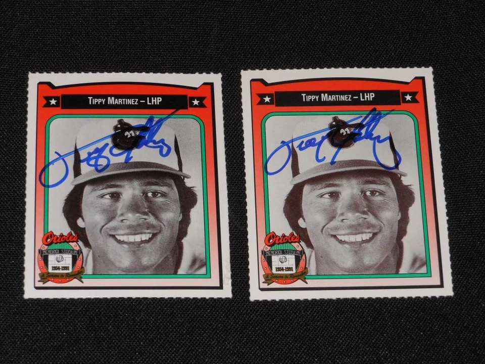 Tippy Martinez Signed 1991 Crown Autograph All Time Orioles Card #281  TOUGH 822 - Image 1 of 1