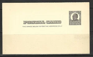 POSTAL DE EE. UU. #UX19 -- 1c McKINLEY - 1908 - COMO NUEVA - Imagen 1 de 3