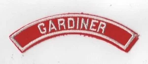 Red & White Community Strip GARDINER WHT Bdr. [RW-427] - Picture 1 of 1