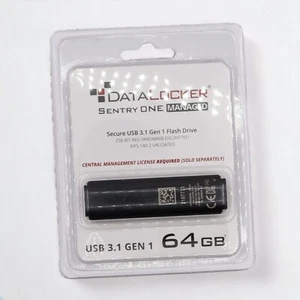 DataLocker Sentry ONE 64 GB USB 3.1 verschlüsseltes Managed Flash-Laufwerk - Bild 1 von 2