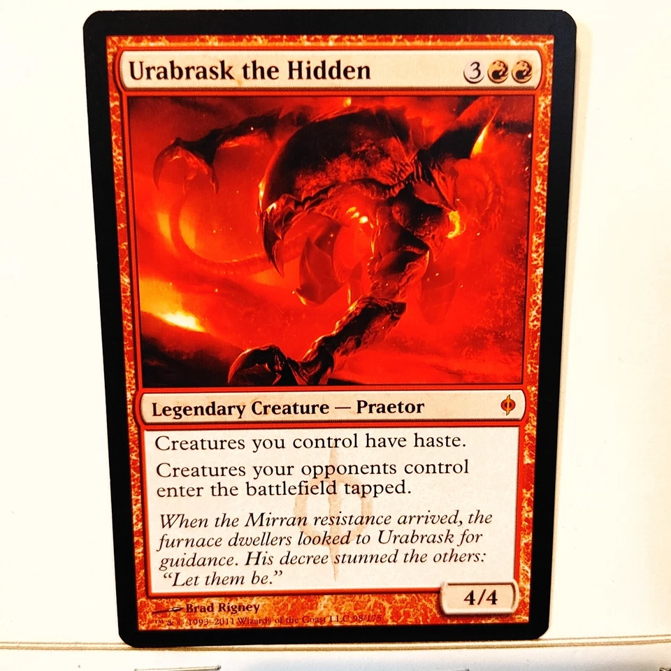 URABRASK THE HIDDEN --- MTG -- NEW PHYREXIA --- NM - Image 1 of 1