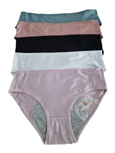 Damen Slip Menstruation Hipsters Periode Unterwäsche Baumwolle Unterhosen - Bild 1 von 5