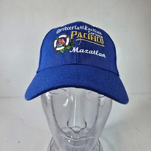 Cappello Berretto Regolabile Pacifico Mazatlan Birra, Blu - Foto 1 di 7