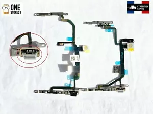 Nappe flex complète assemblé pour iPhone SE 8/x/xr/xs du bouton volume +vibreur - Picture 1 of 2