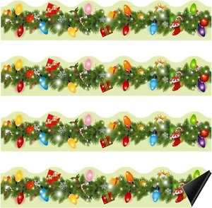 24 pz magnete luci di Natale magnetiche bordo bacheca 23,6 piedi - Foto 1 di 7