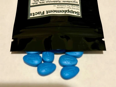 10 Pills Blu King Chomp Enhan Natural Support supplement for Male & Female la pe - Image 1 of 4